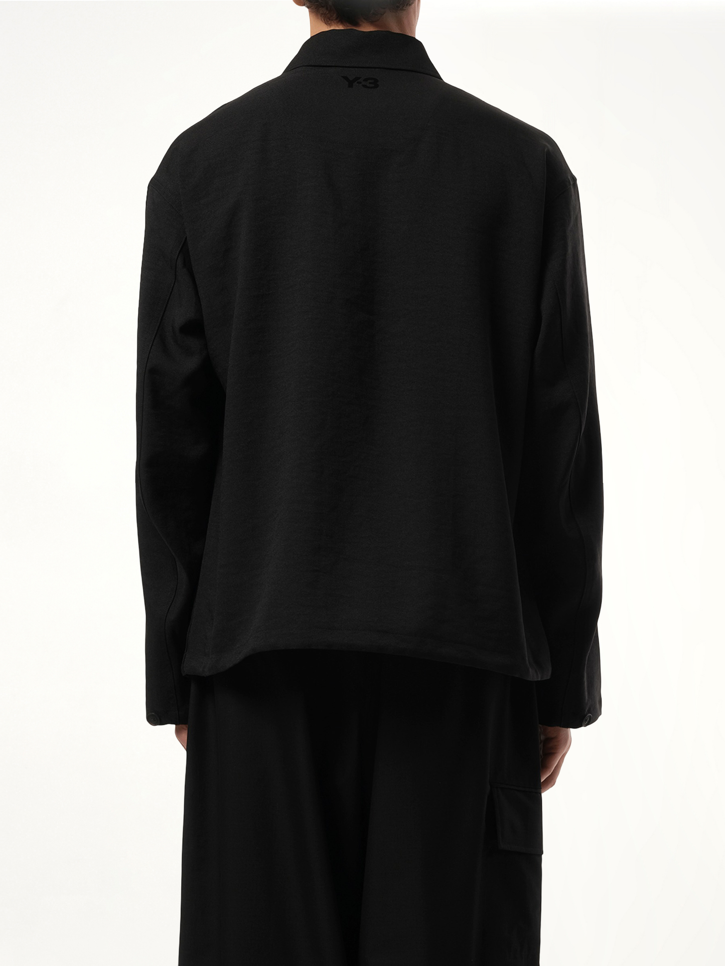 Sports Pocket Coach Jacket in Black