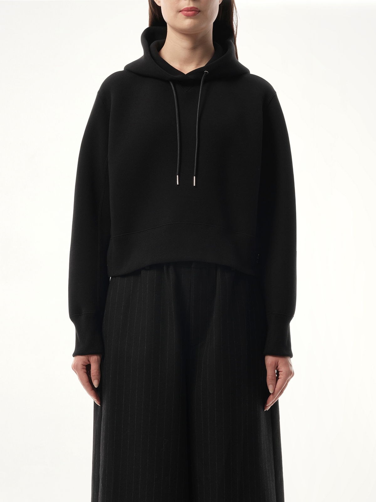 S Sponge Sweat Hoodie in Black