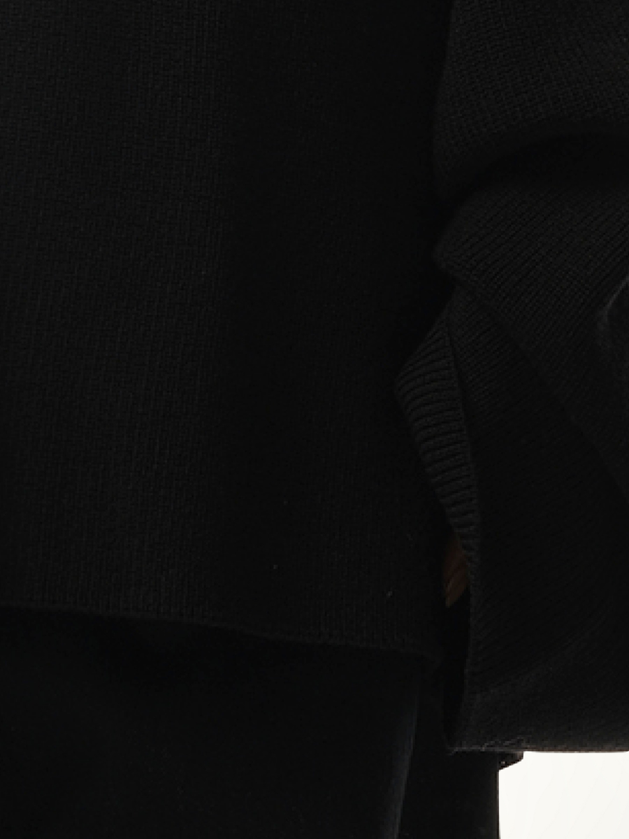 Dormer Knit Sweater in Black
