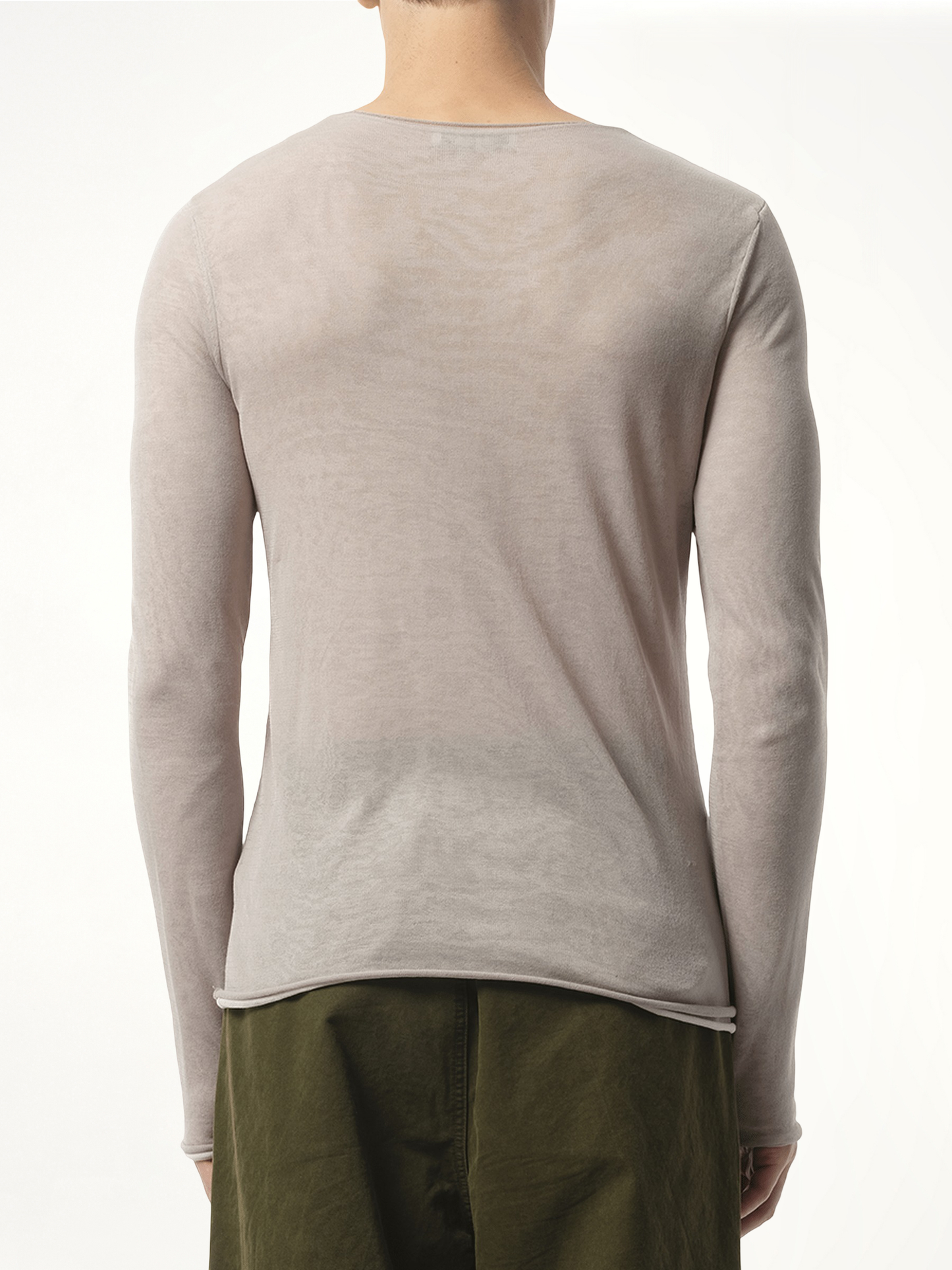 Duplex Knit Sweater in Marble