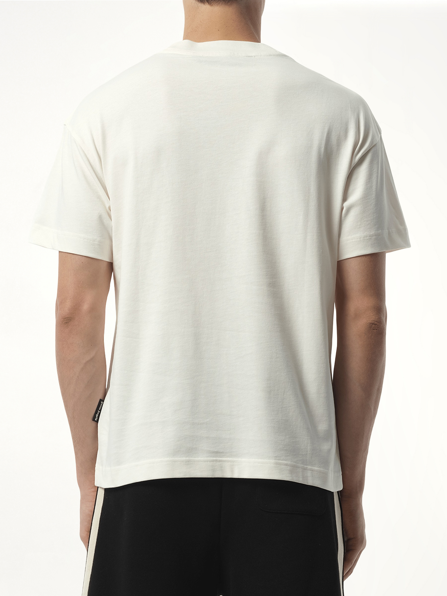 Bear in Mind T-Shirt in Off White/Brown