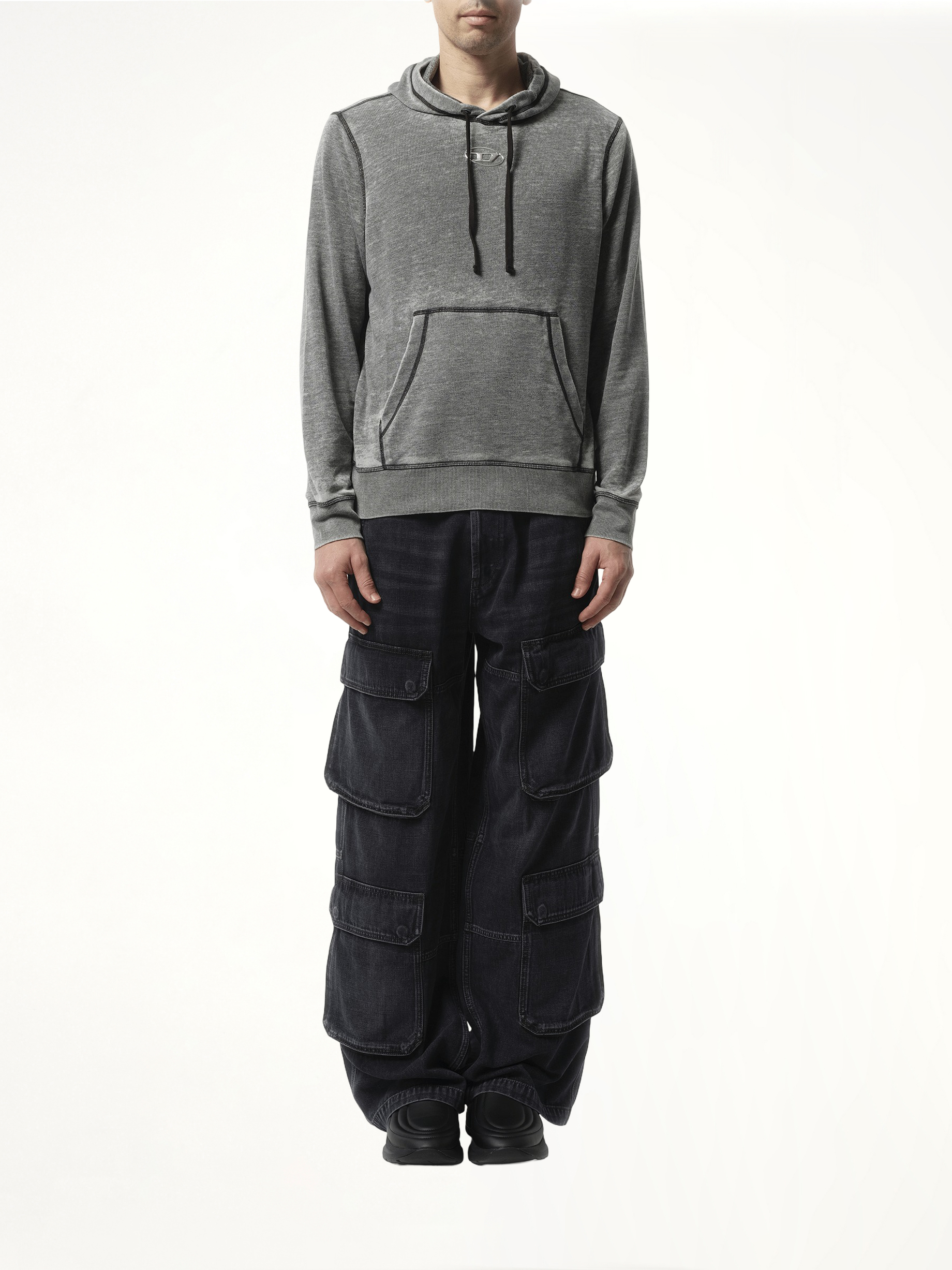 S-Ginn Hoodie in Grey