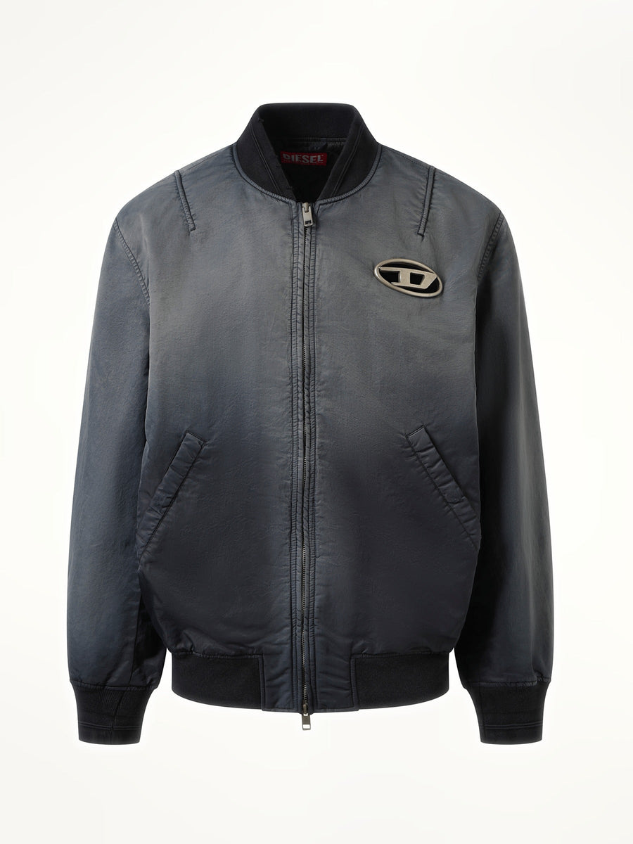 Diesel J-Kepes Bomber Jacket in Blue
