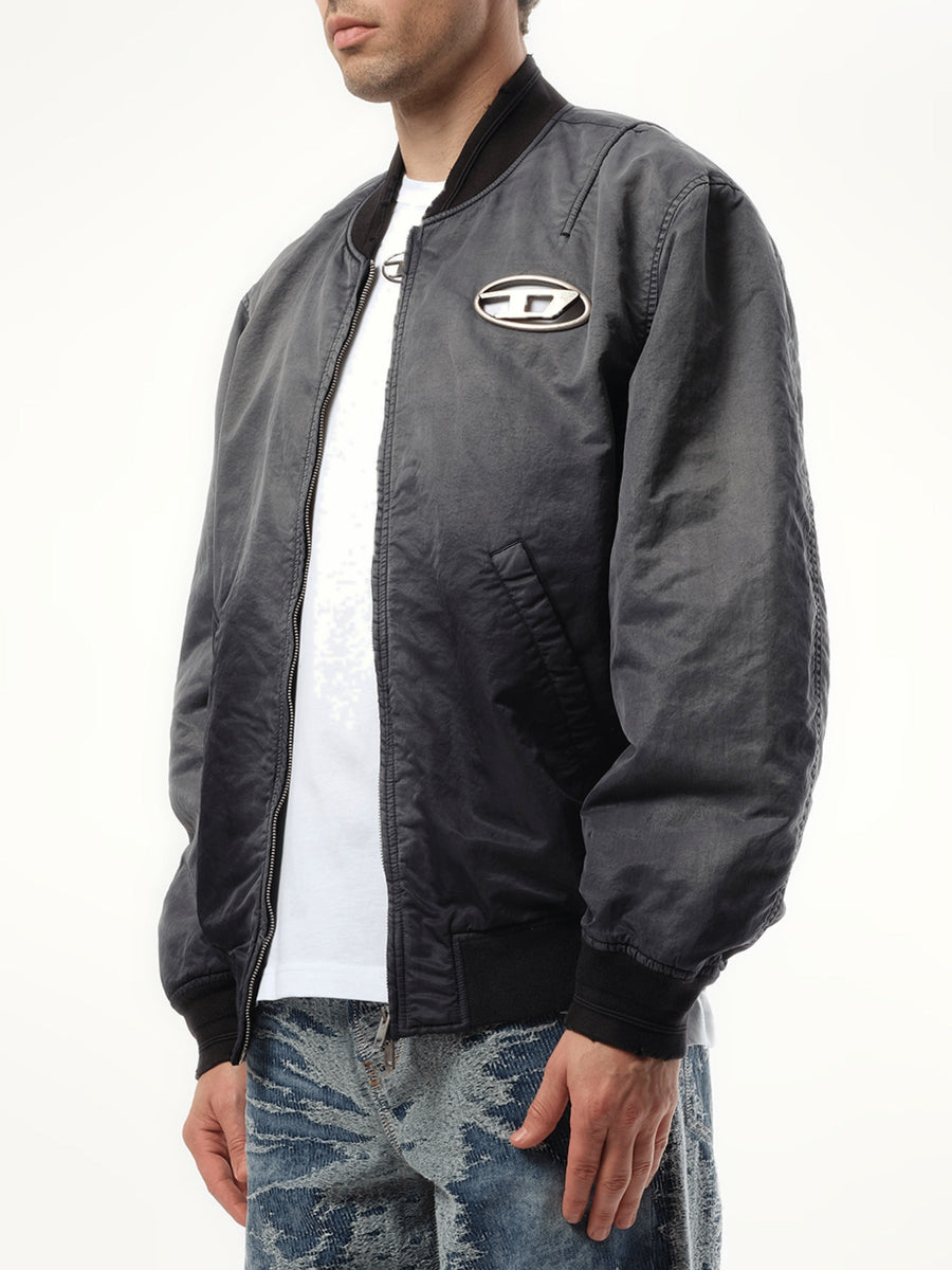 Diesel J-Kepes Bomber Jacket in Blue