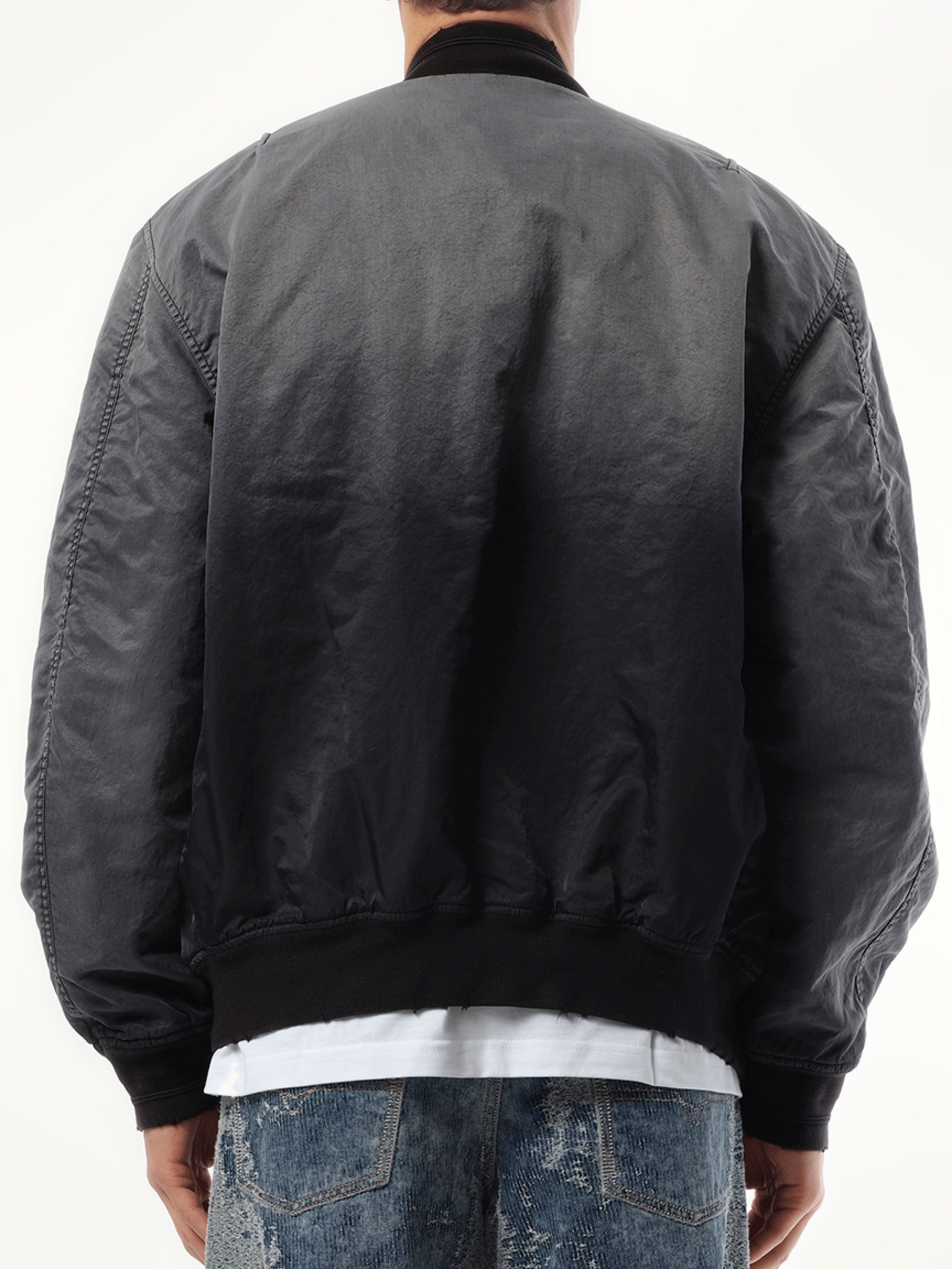 Diesel J-Kepes Bomber Jacket in Blue