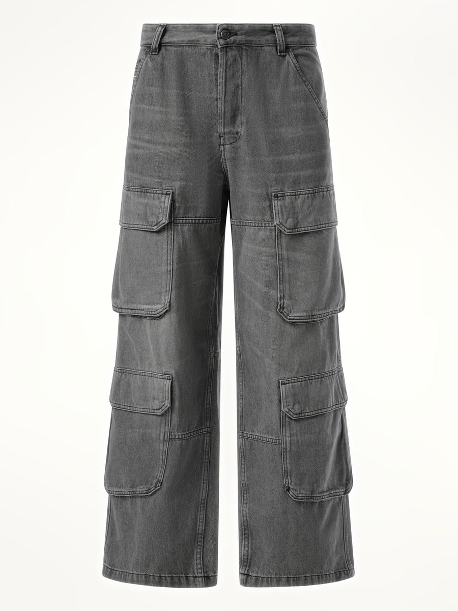 Diesel D-Touch Cargo Pants in Grey