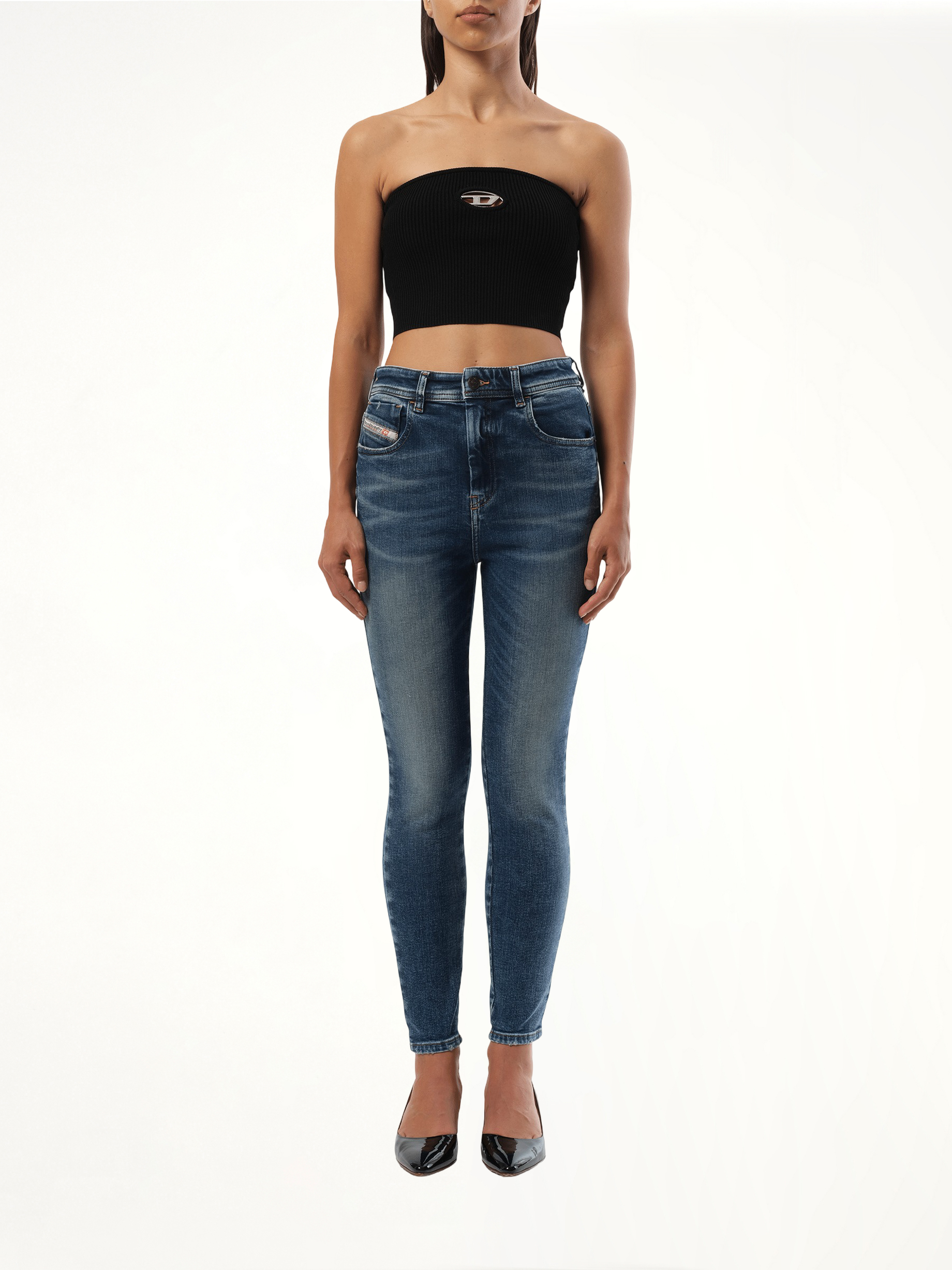 1984 Slandy High Jeans in Washed Indigo