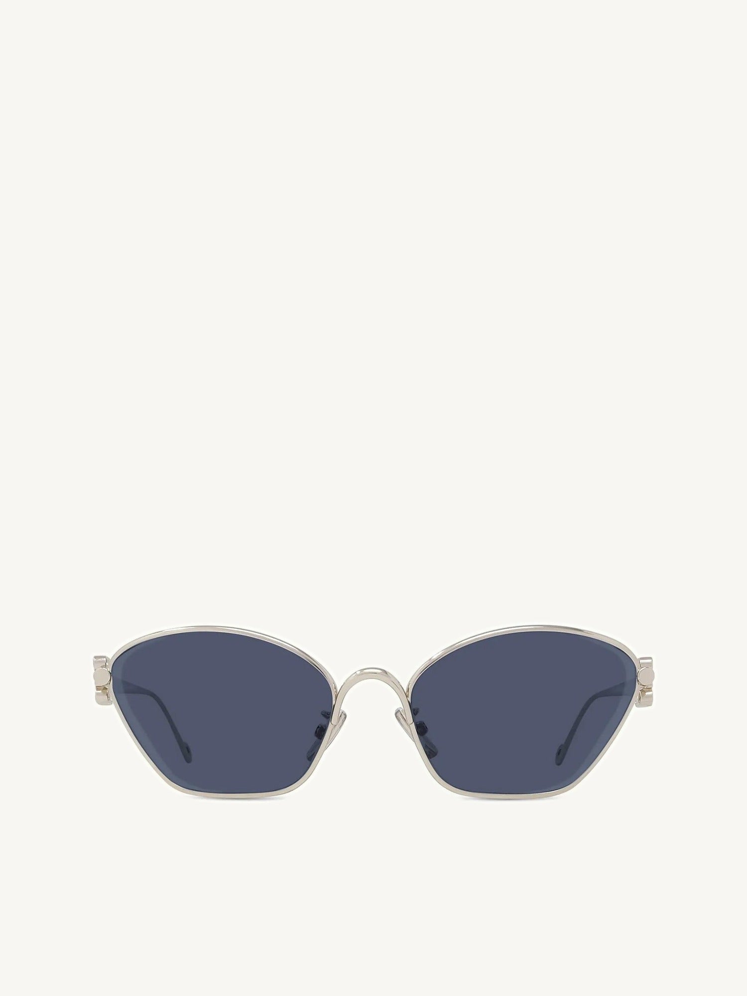 Loewe LW40115U 5732V Metal Sunglasses in Gold/Blue