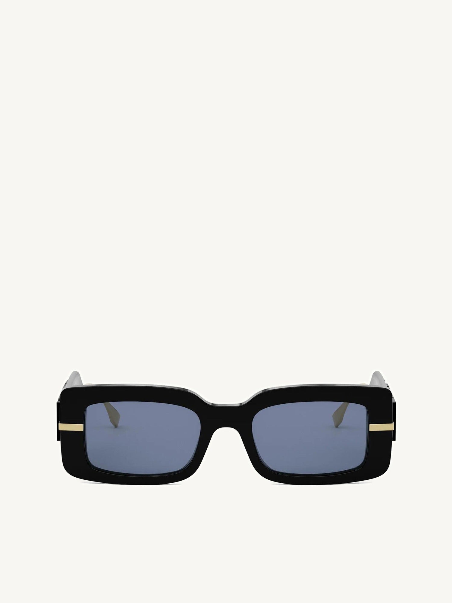 Fendi FE40133I 5101V Acetate Sunglasses in Black/Gold