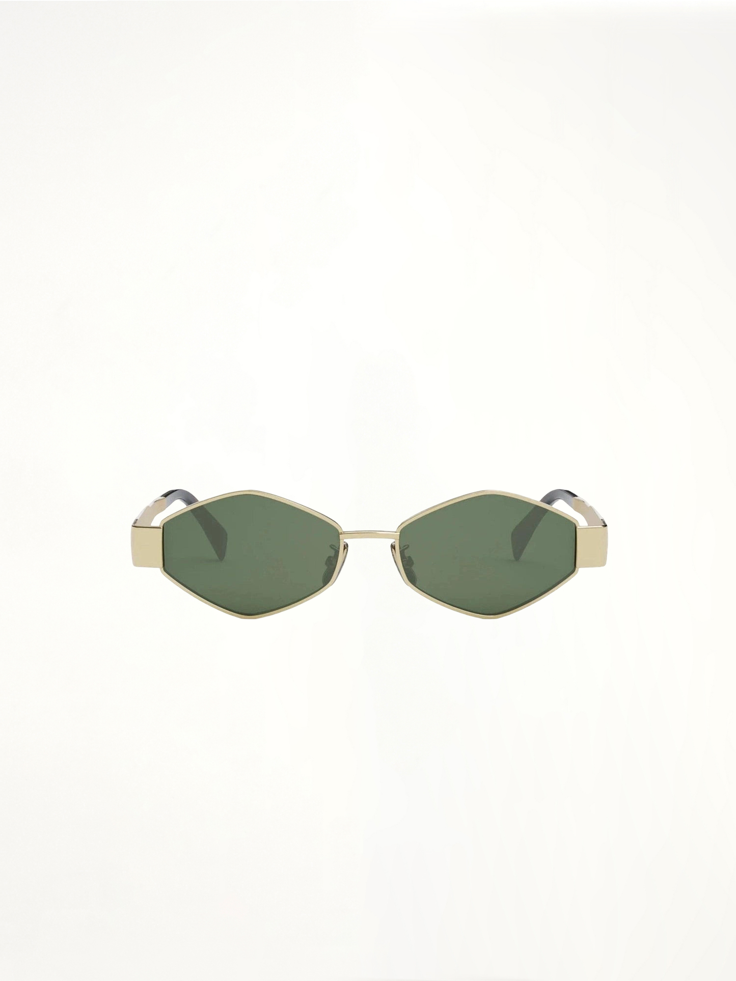 Celine CL40254U 5430N Metal Sunglasses in Gold/Tortoise