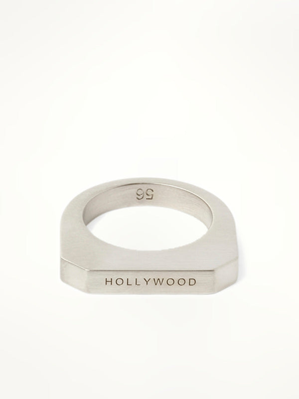 Rick Owens Hollywood Ring in Palladio