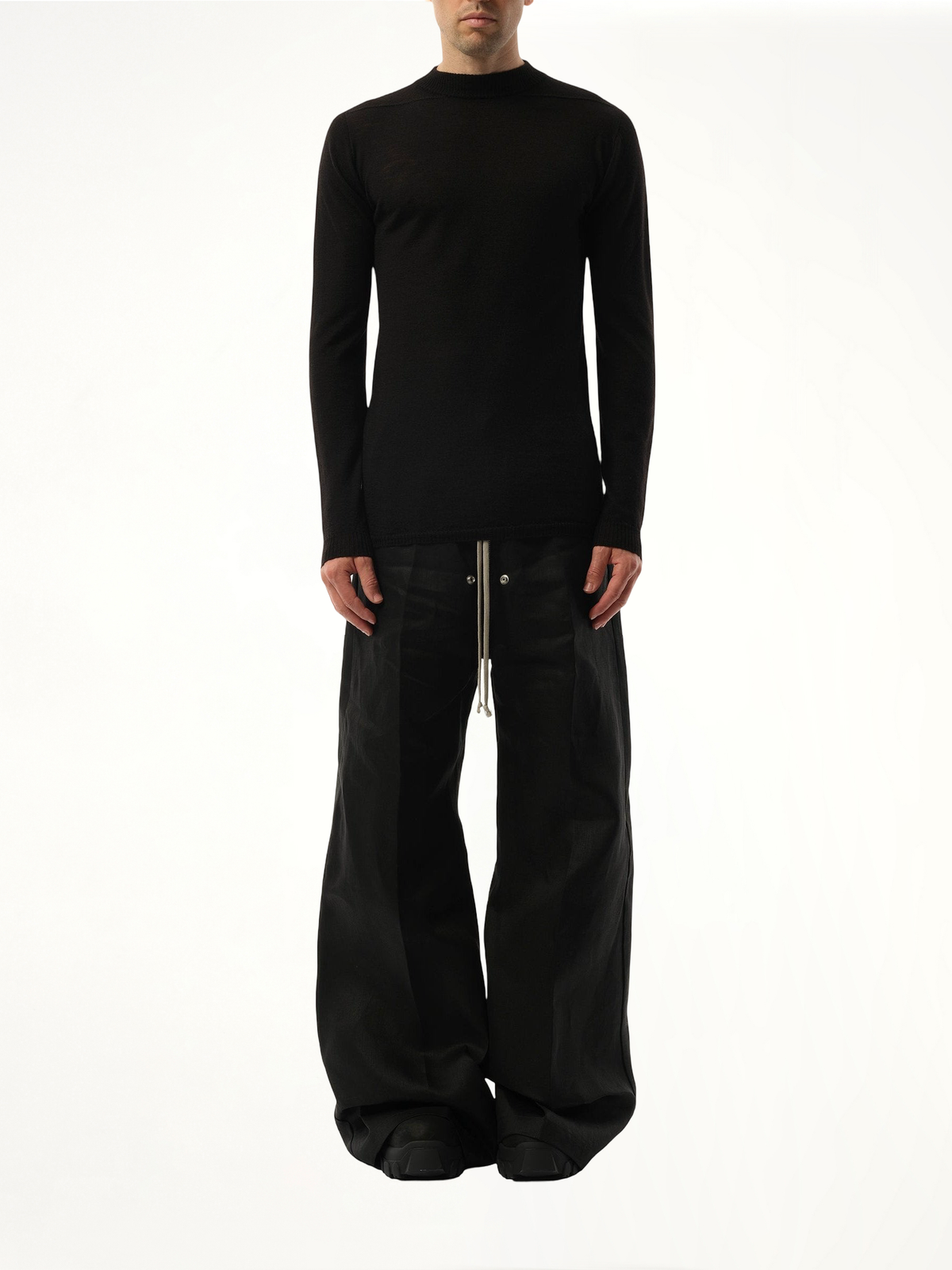 Level Lupetto Sweater in Black