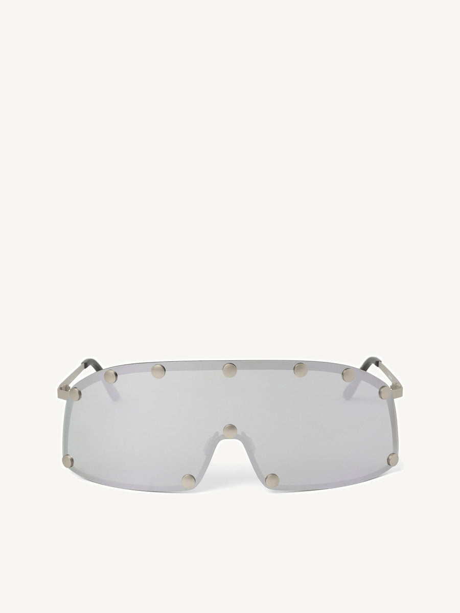 Shielding Sunglasses in Silver
