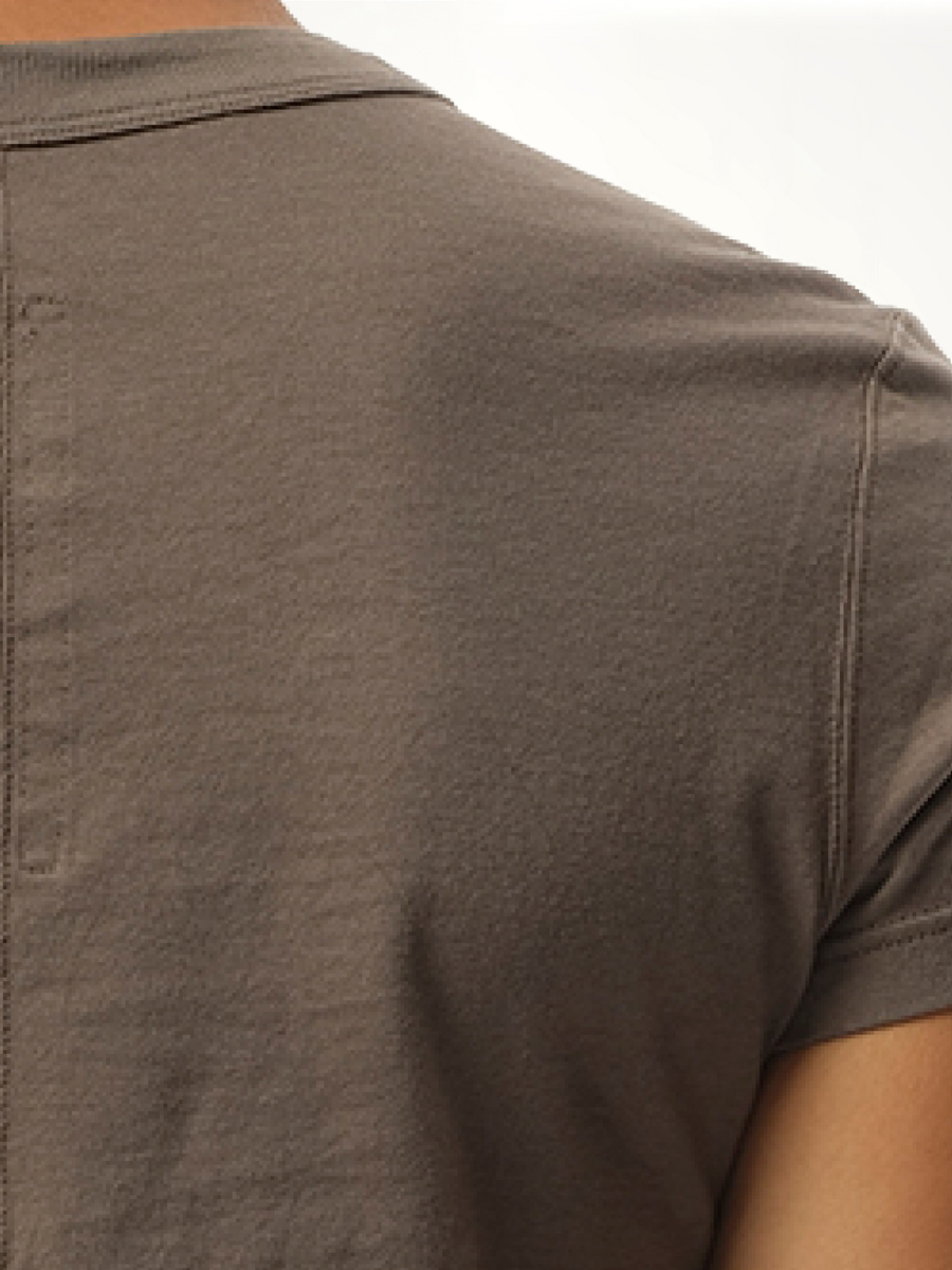 Cropped Level T-Shirt in Dust