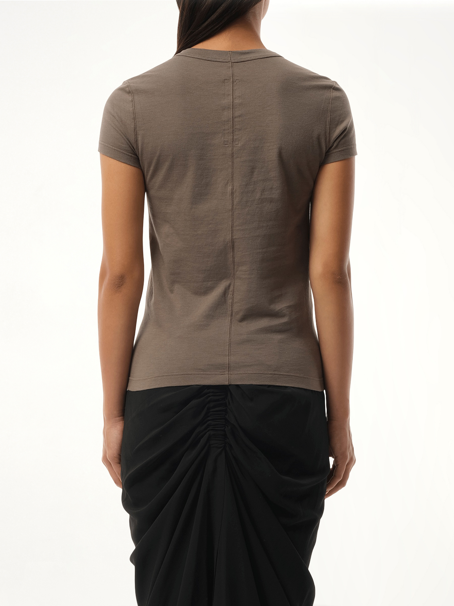 Cropped Level T-Shirt in Dust