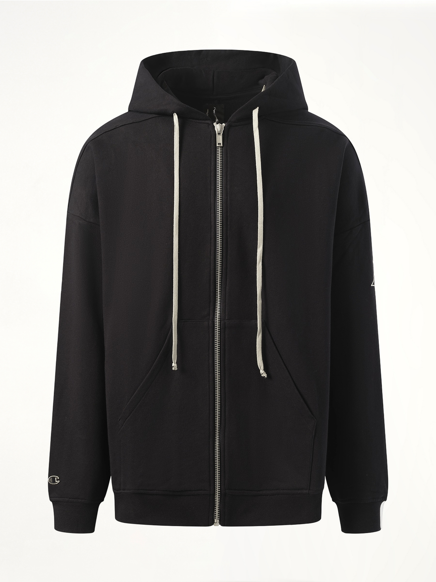 Champion x DRKSHDW Jumbo Jason Hoodie in Black
