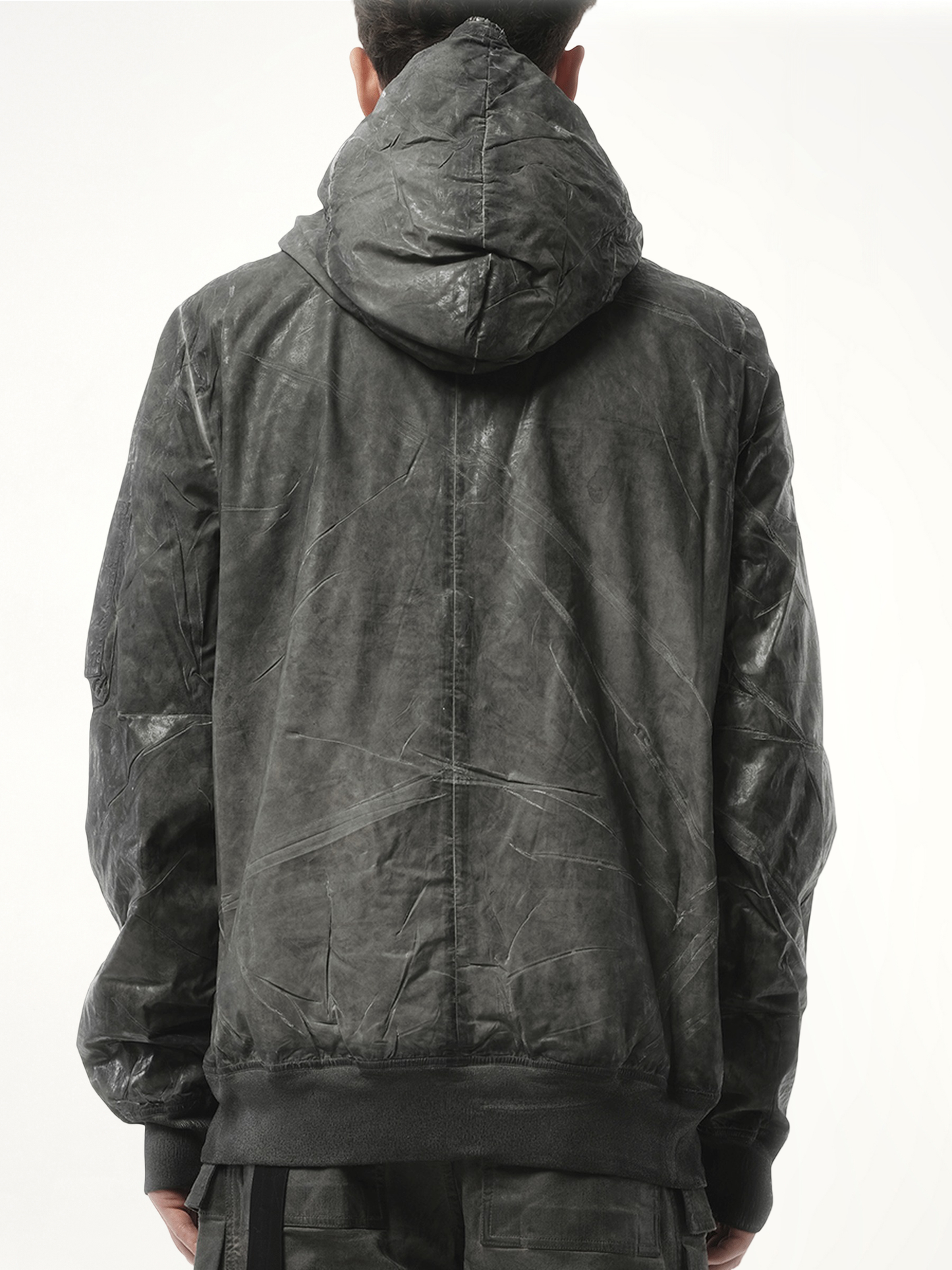 Gimp Flight Bomber Jacket in Dark Dust
