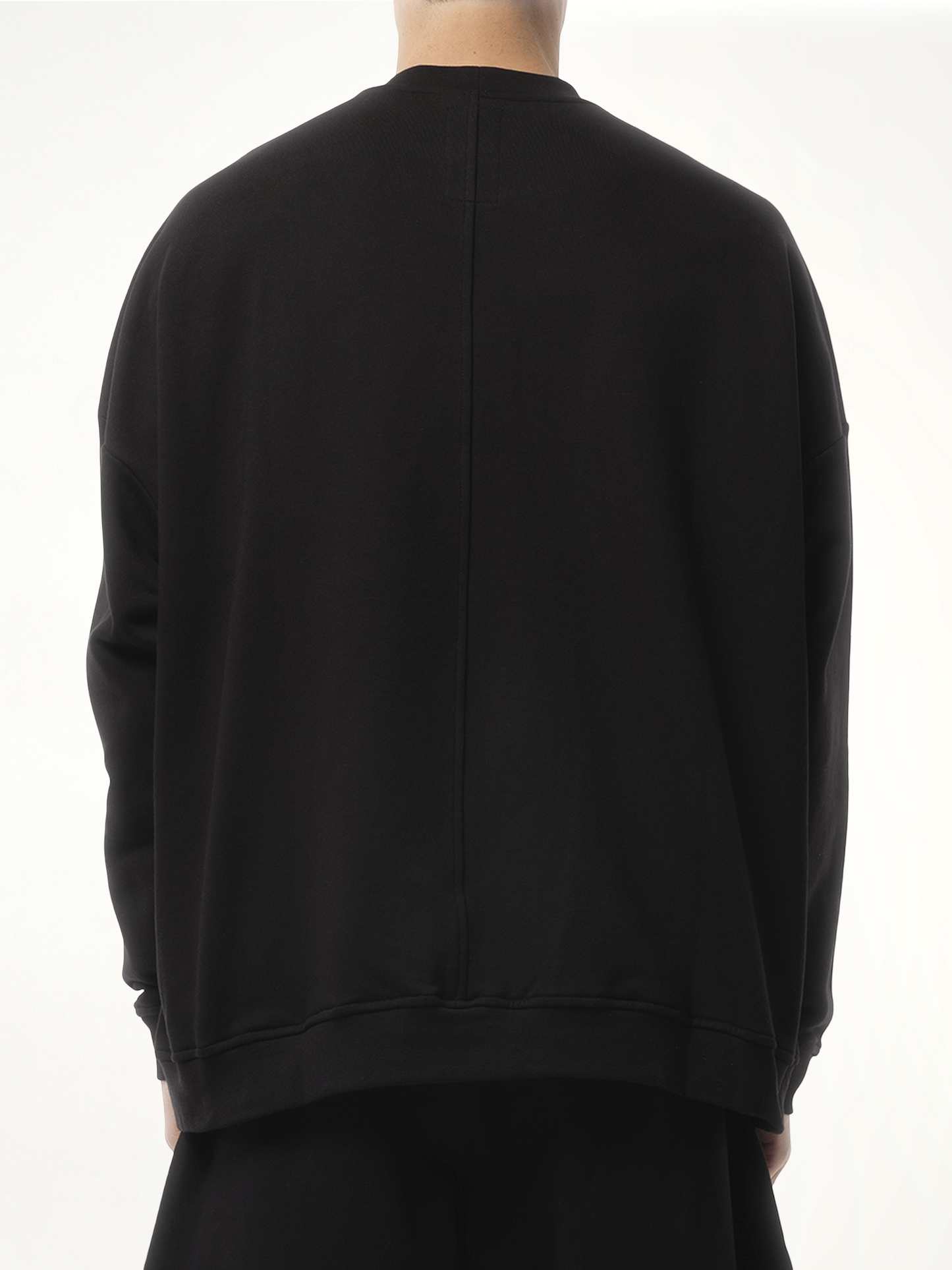 Champion x DRKSHDW Jumbo Sweatshirt in Black