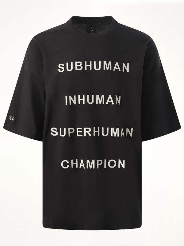 Champion x DRKSHDW 托米黑色T恤