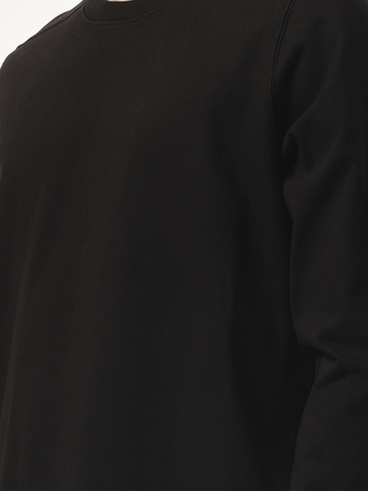 Crewneck Sweatshirt in Black