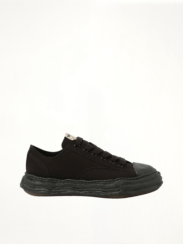 Peterson 23 OG Sneaker in Black/Black Side View | MAISON MIHARA YASUHIRO