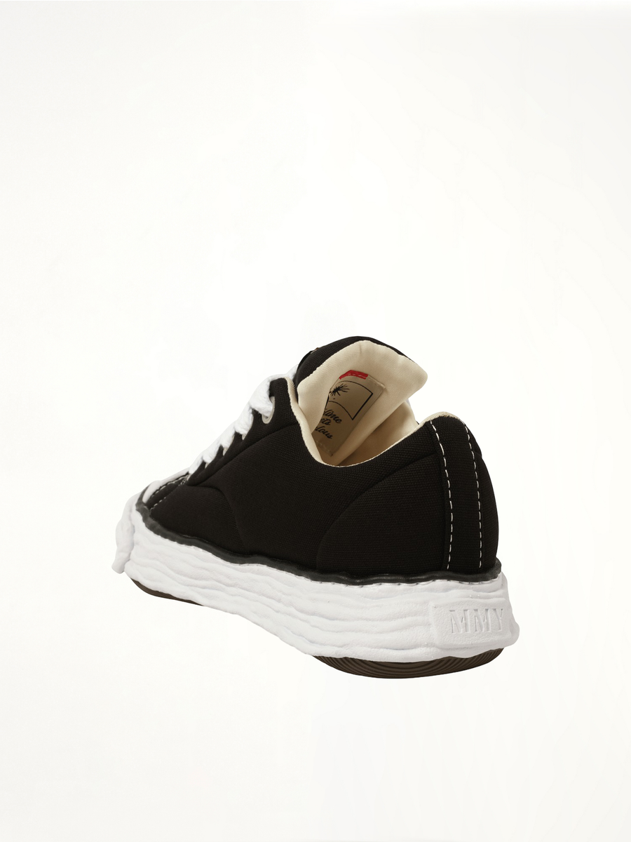 Peterson 23 OG Padded Sneaker in Black Back View | MAISON MIHARA YASUHIRO