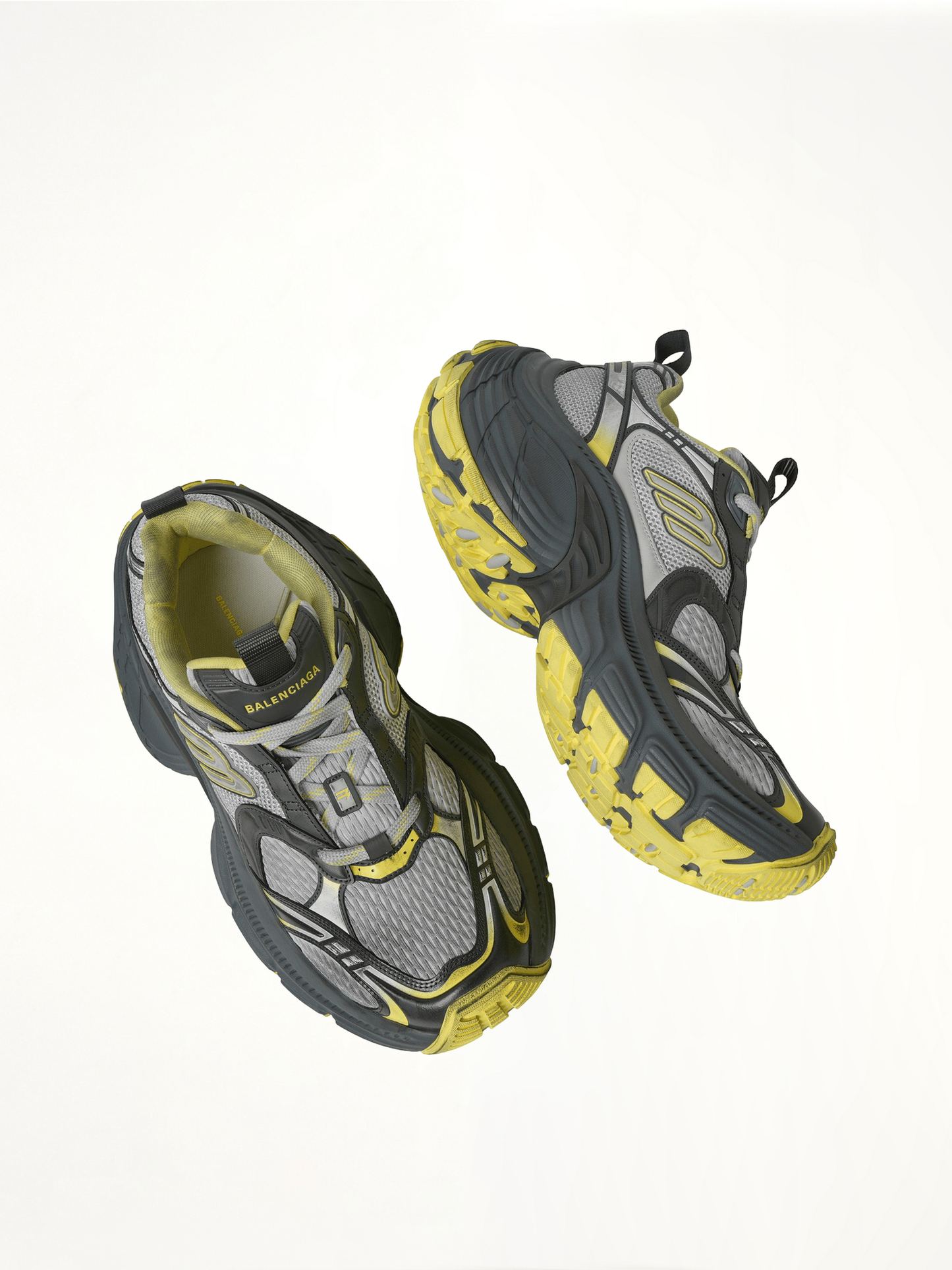 10XL Sneaker in Grey/Yellow