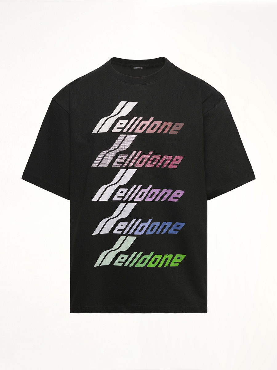 Multi-Logo T-Shirt in Black