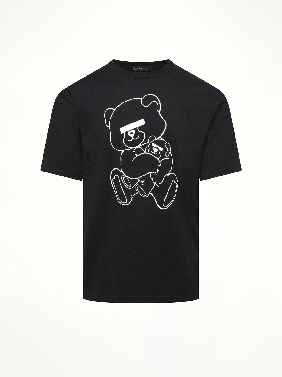 Teddy Bear Printed T-Shirt in Black
