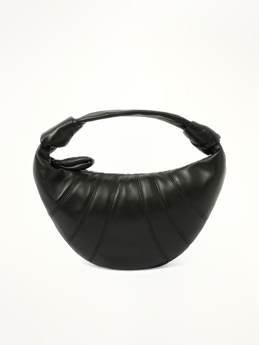Lemaire Mini Fortune Croissant Bag in Black