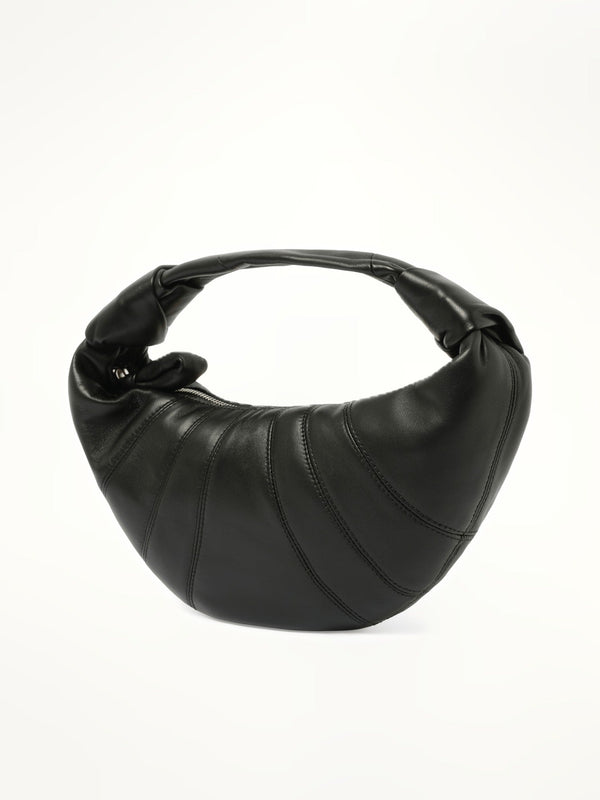 Lemaire Mini Fortune Croissant Bag in Black