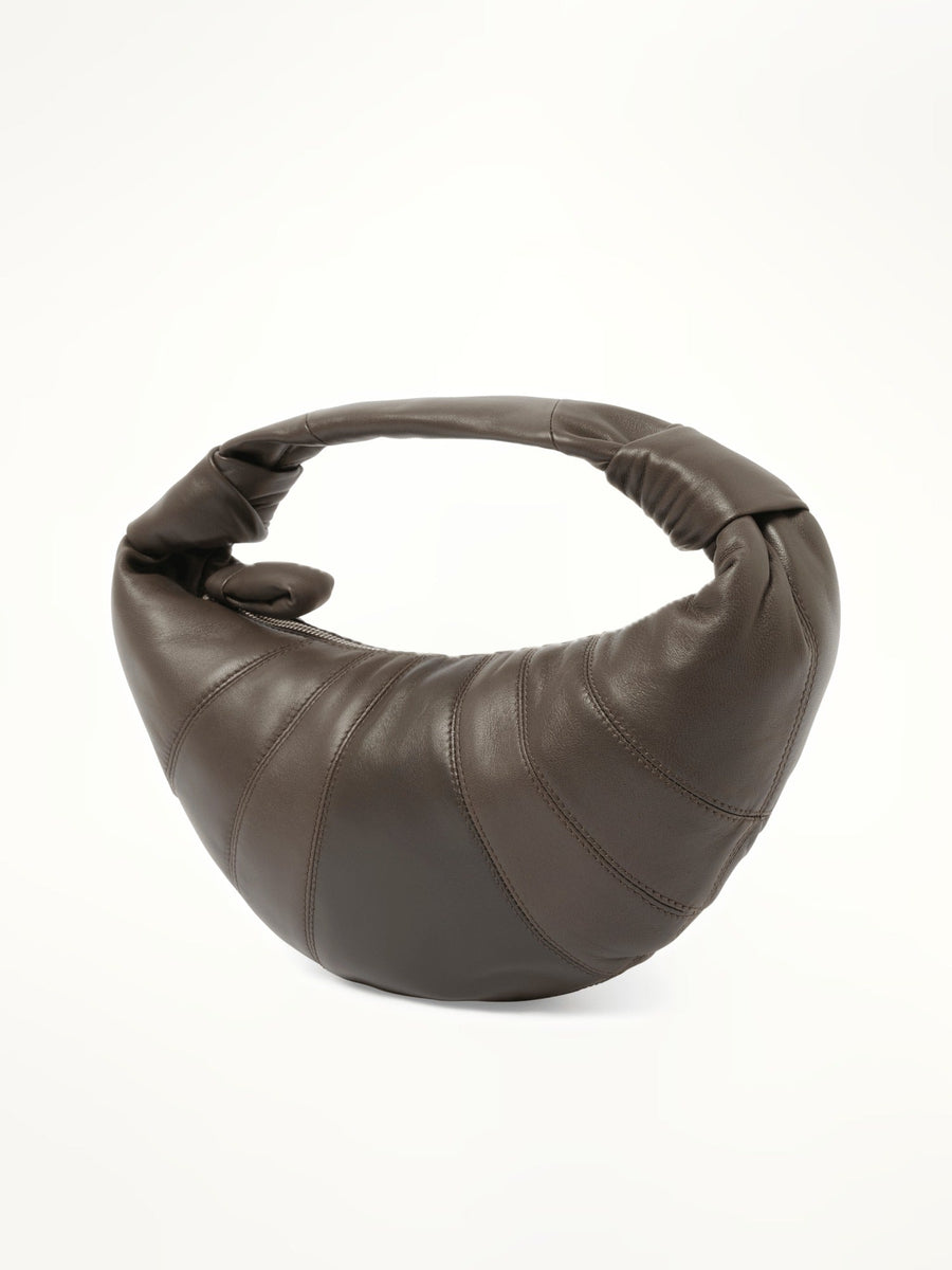 Lemaire Mini Fortune Croissant Bag in Mink