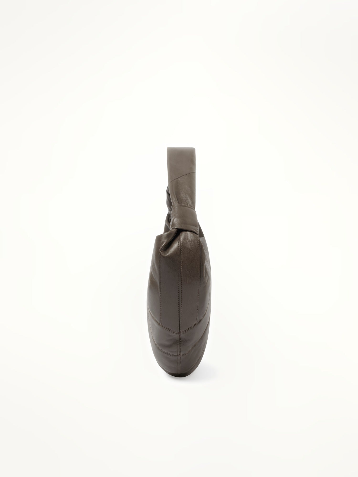 Lemaire Fortune Croissant Bag in Mink