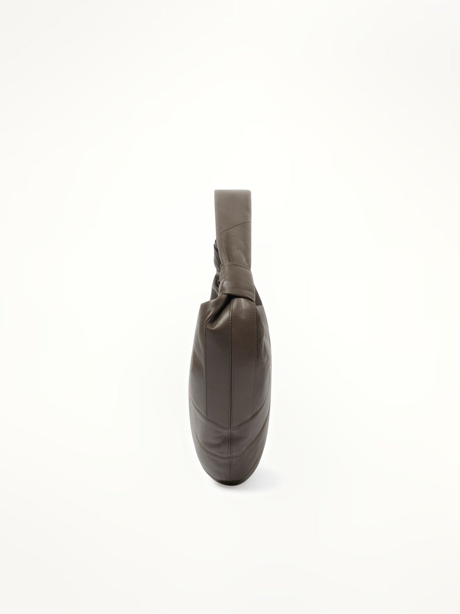 Lemaire Fortune Croissant Bag in Mink