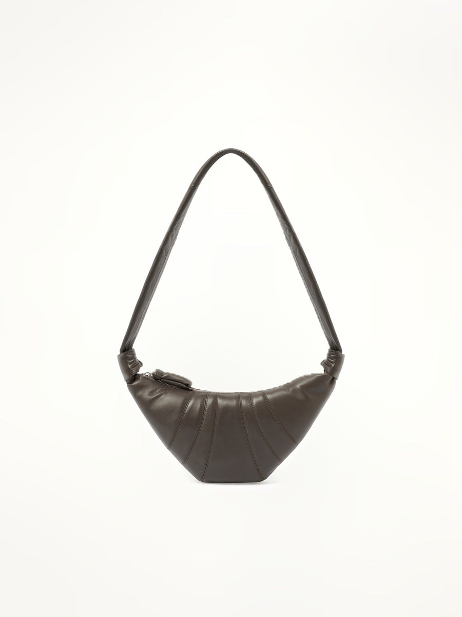 Lemaire Small Croissant Bag in Mink