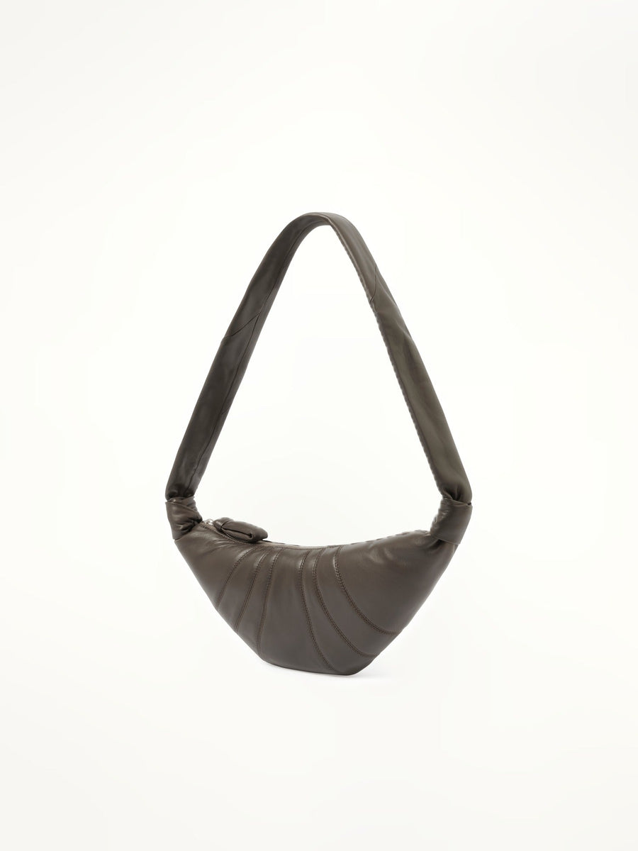 Lemaire Small Croissant Bag in Mink