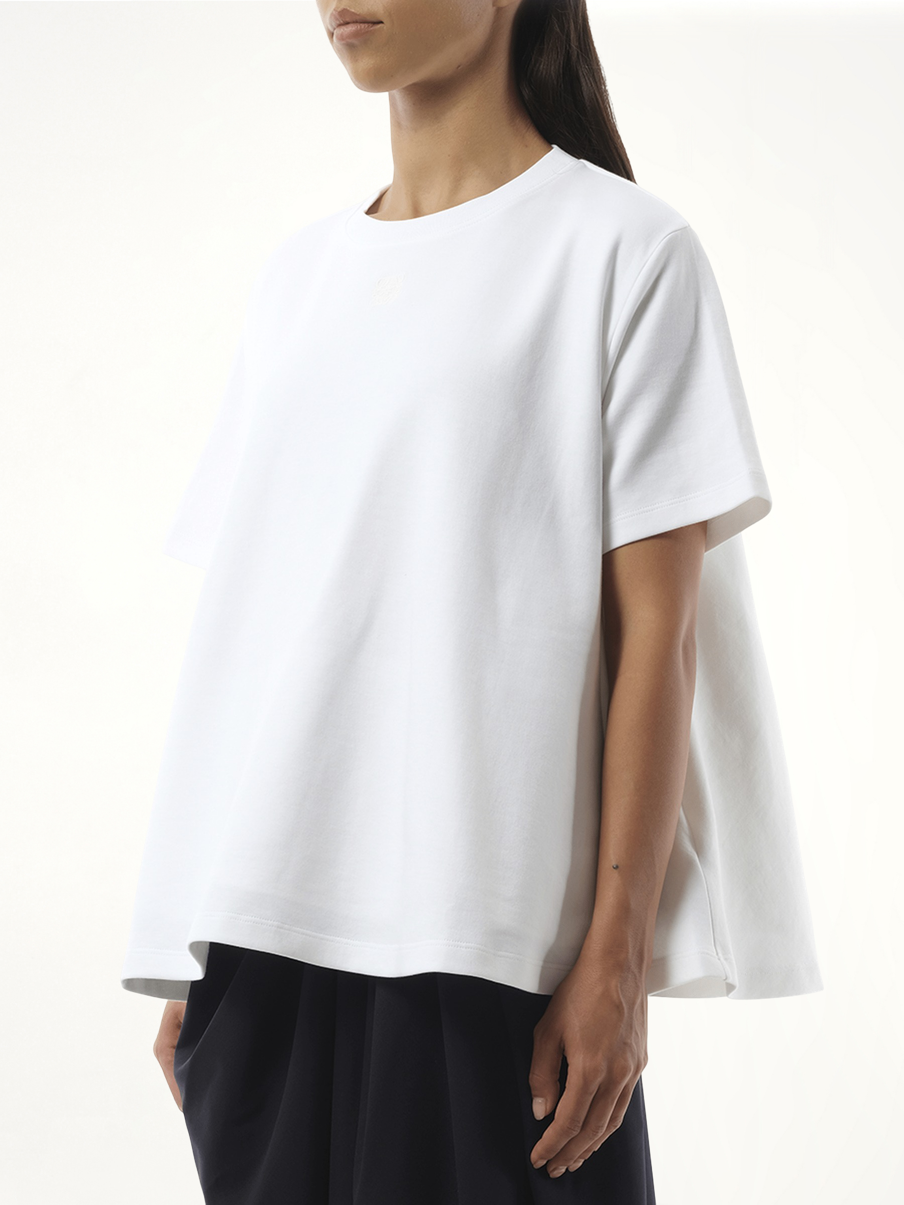 Trapeze Top in White