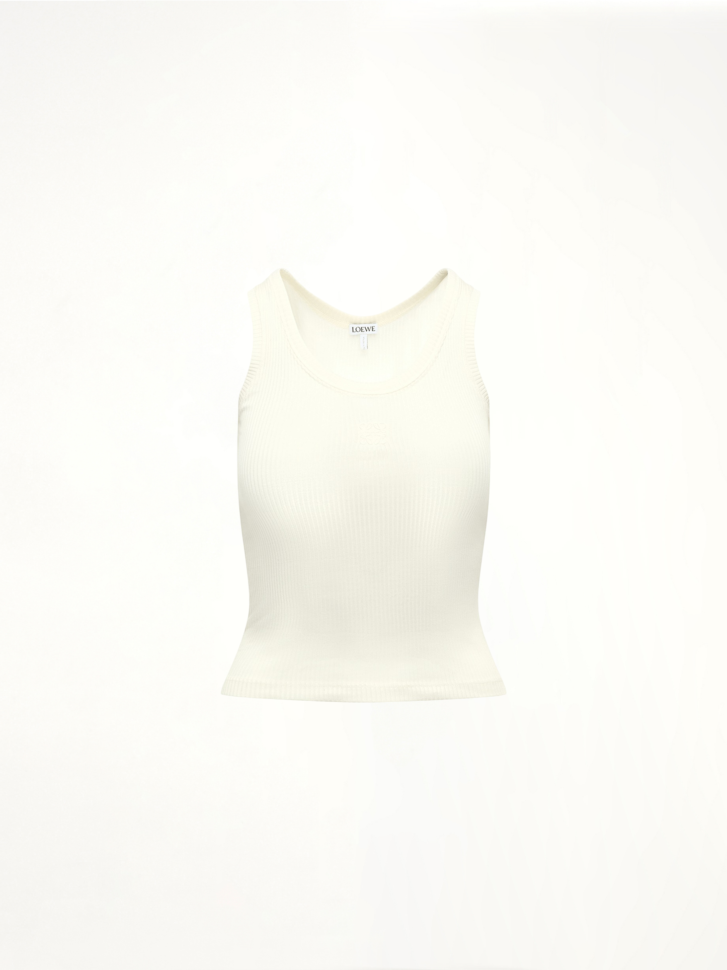 Anagram Tank Top in Soft White