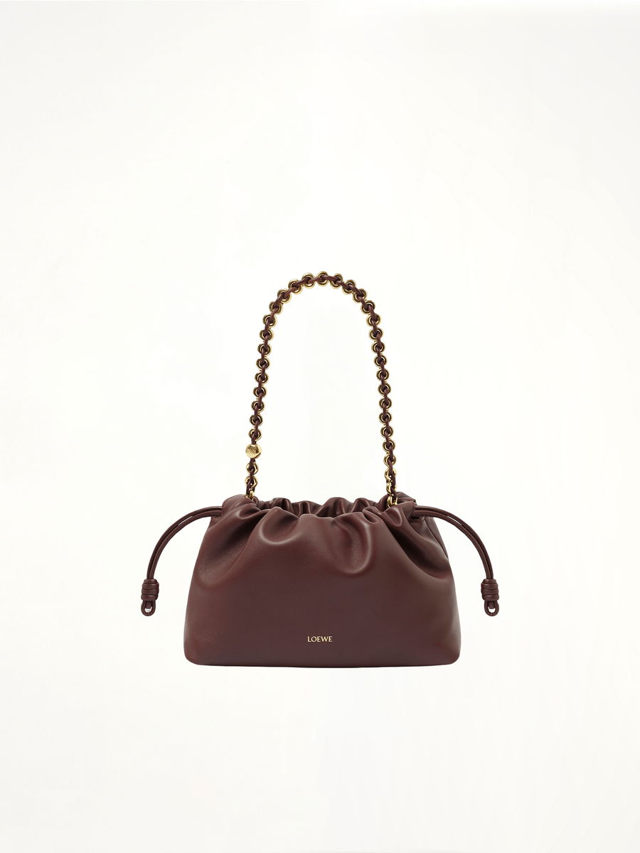 Flamenco Purse in Dark Burgundy