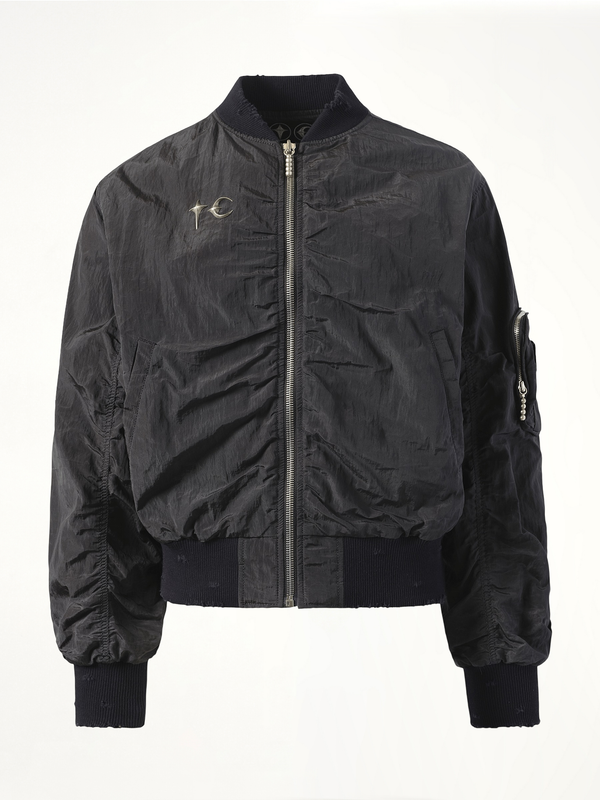 Scarred Tango Charlie Bomber in Black
