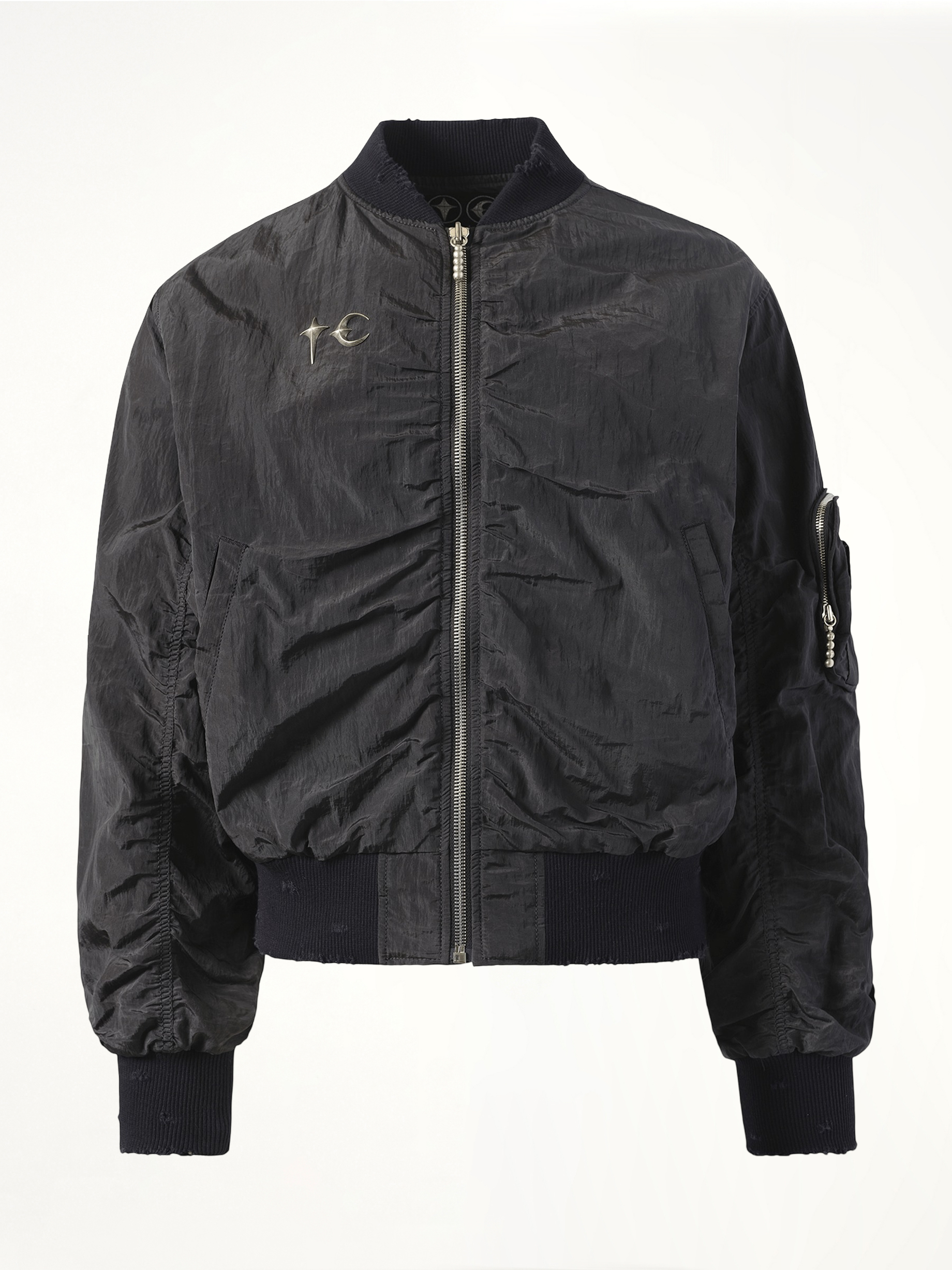 Scarred Tango Charlie Bomber in Black