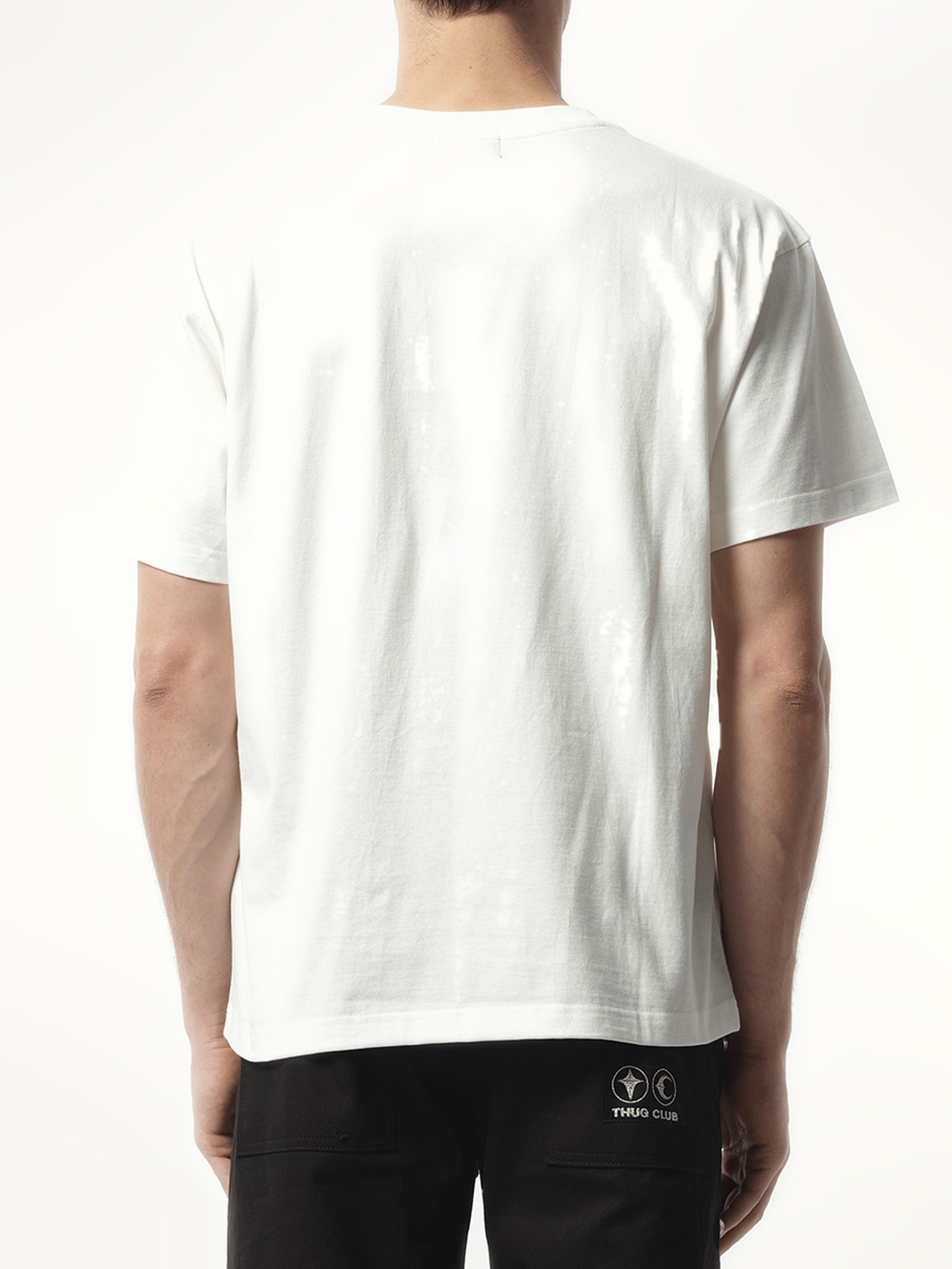 Thug Club Basic T-Shirt in Ivory