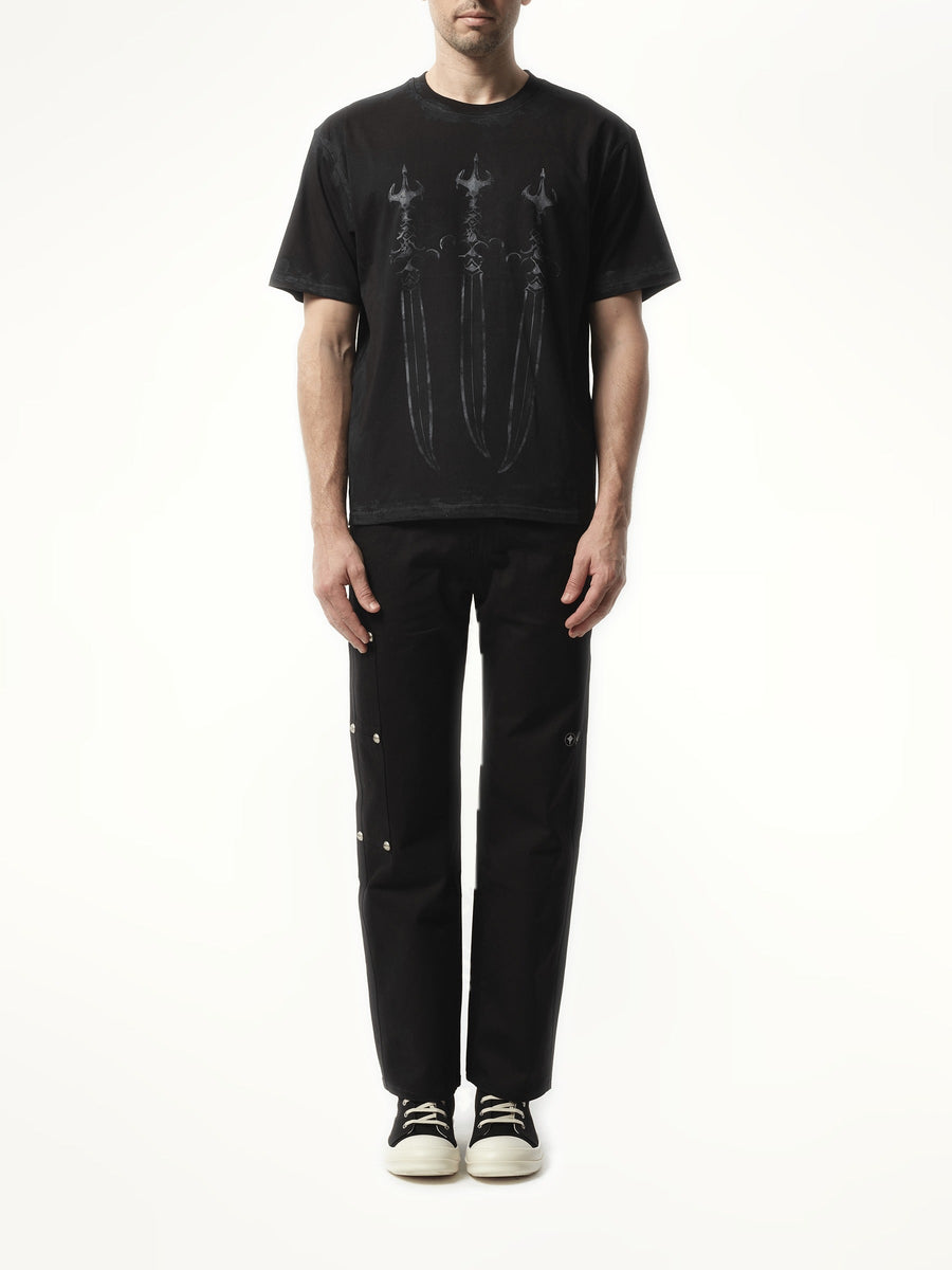 Thug Club SanToRyu Master T-Shirt in Black