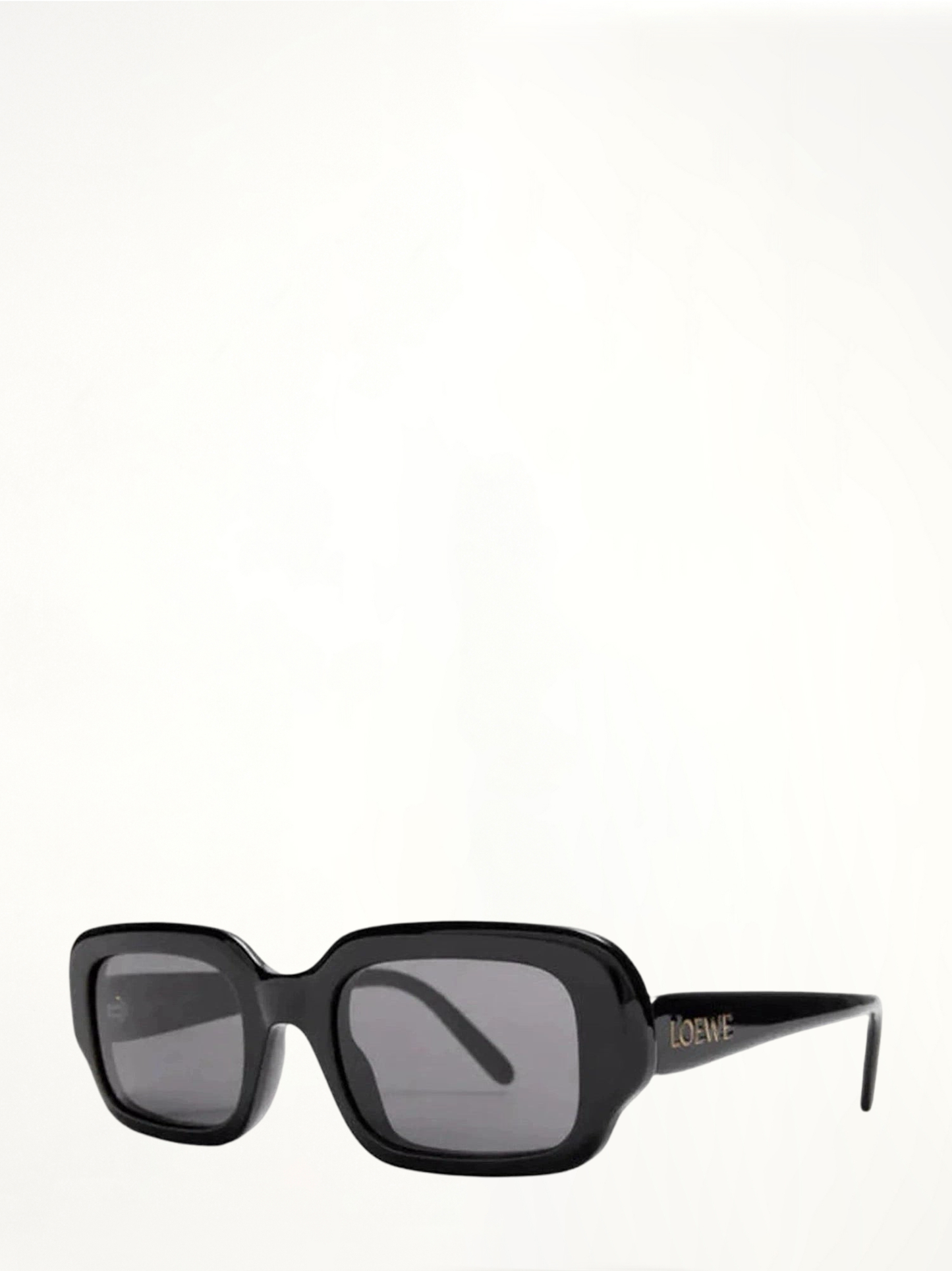 Loewe LW40158F Acetate Sunglasses in Black/Gold