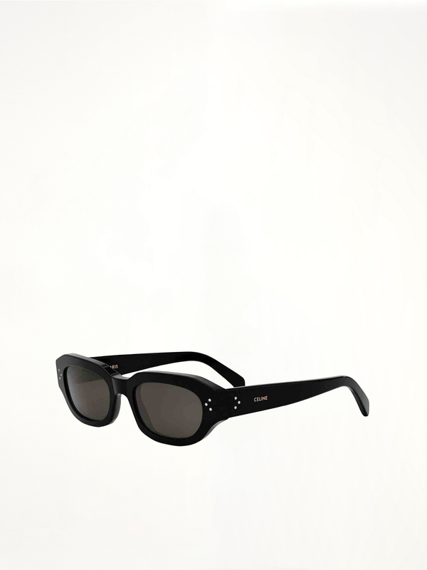 Celine CL40314I Acetate Sunglasses in Black/Silver