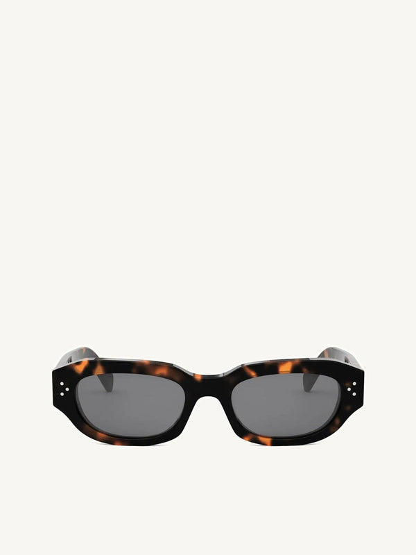 Celine CL40314I Acetate Sunglasses in Tortoise/Black