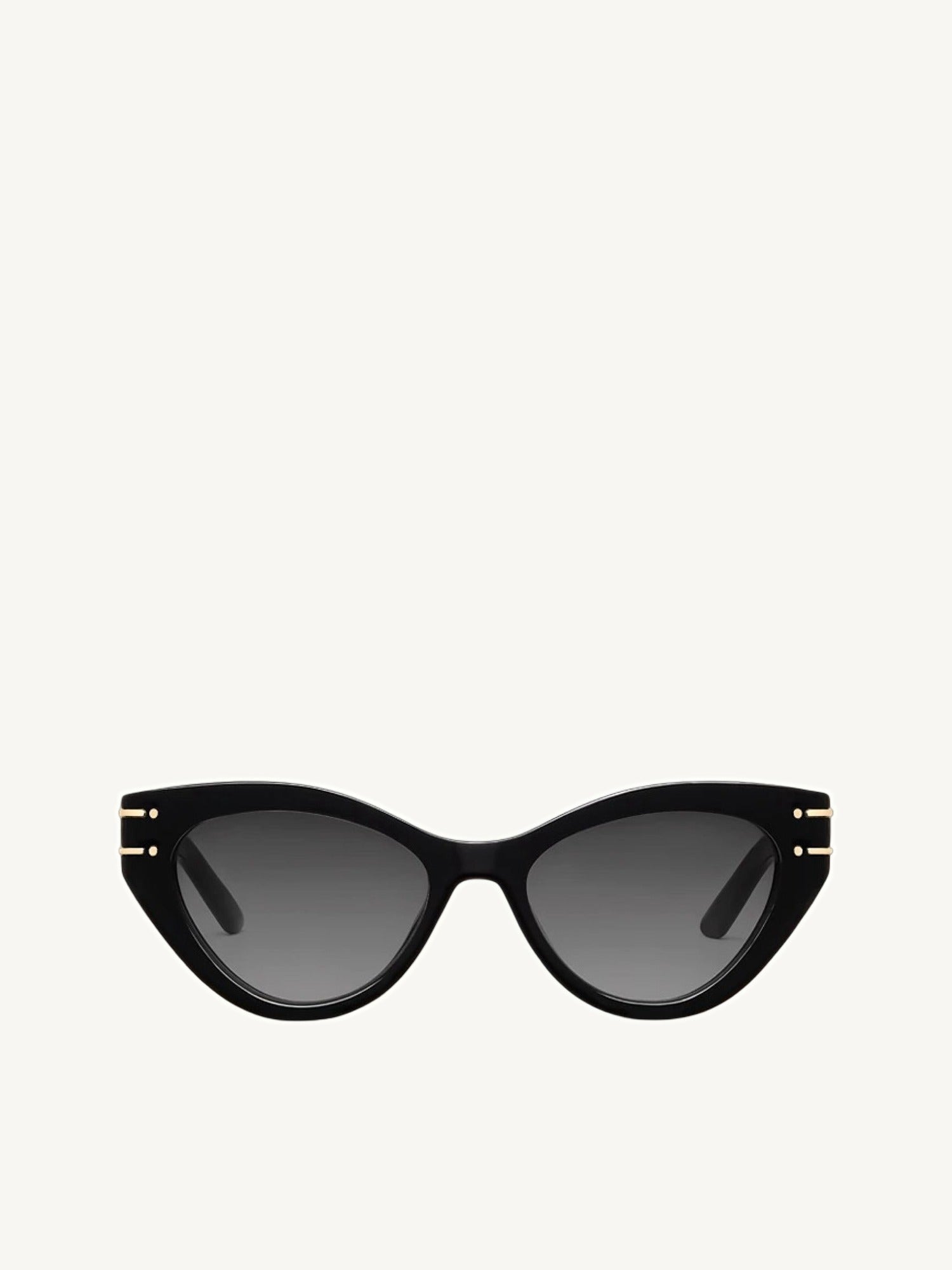 Dior DIORSIGNATURE B7I 10A152 Sunglasses in Black/Gold