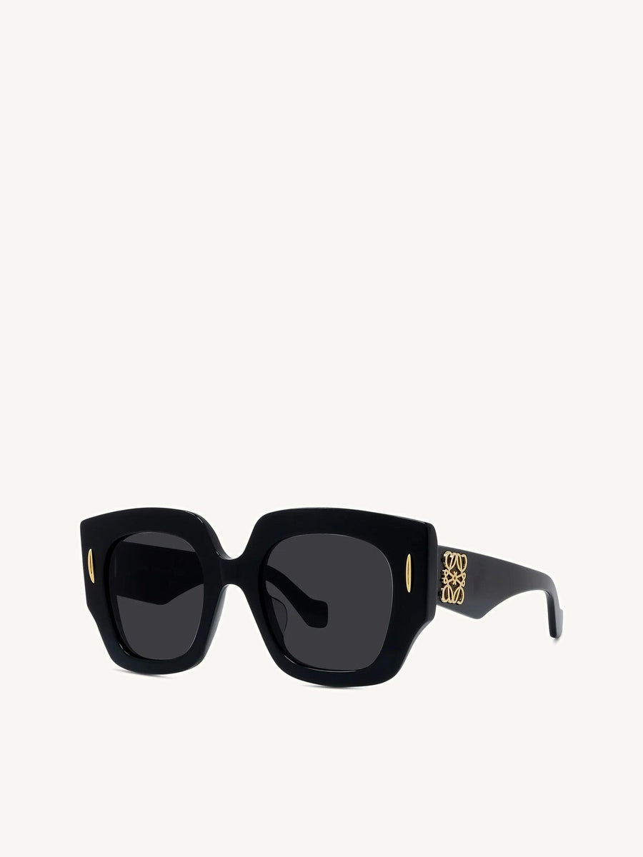 Loewe LW40129U Acetate Sunglasses in Black