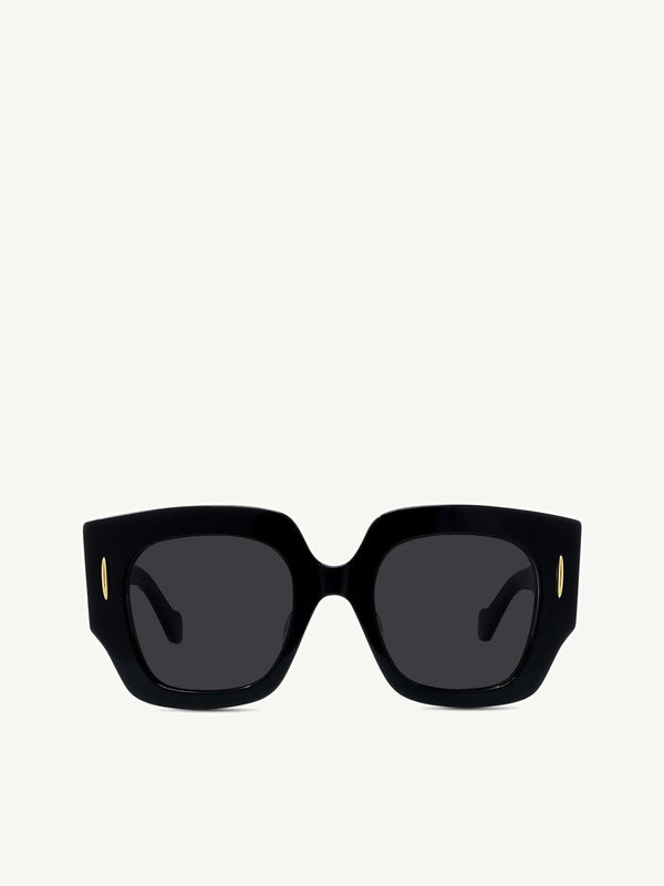 Loewe LW40129U Acetate Sunglasses in Black