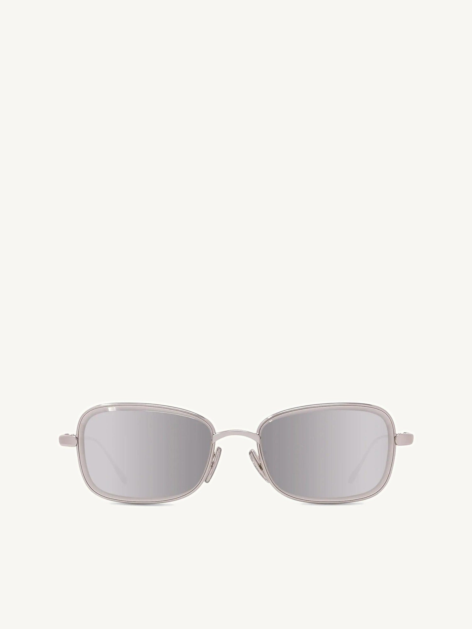 Loewe LW40159U Metal Sunglasses in SIlver
